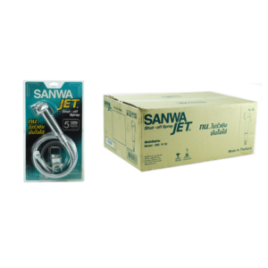 สาย สายฉีดตูด สายชำระ ซันวา SANWA JET สายชำระทองเหลือง สายชำละ สายชีด สายชีต ซันวา ซันว่า ทองเหลือง SANWAJET01