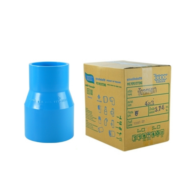 ข้อต่อลดหนาพีวีซี ข้อลดหนาพีวีซี ข้อต่อลดหนา PVC ข้อลดหนา PVC ขนาด 4"x3" (4นิ้วลด3นิ้ว) : ดี.เอส.เอ.ไอ (DSAI) DSAI047