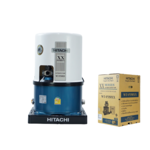 ปั๊มน้ำฮิตาชิ Hitachi ชนิดแรงดัน รุ่น WT-P350XX ขนาด 350 วัตต์ ปั๊มน้ำราคาถูก ถังกลม WT-P350XX