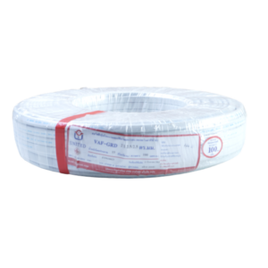 สายไฟ united สายไฟยูไนเต็ด รุ่น VAF-GRD 2 x 2.5/2.5 300V / 500V ยาว 100 เมตร สีขาว หุ้มฉนวน PVC ของแท้100%