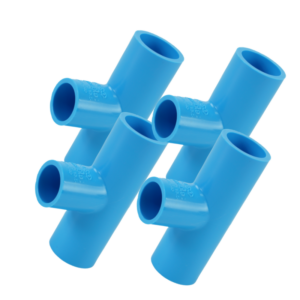 สามทางลดหนาพีวีซี สามตาลดหนา สามทางลดหนา ขนาด 1.1/2" x 1" (1นิ้วครึ่ง ลด 1นิ้ว) จำนวน 4 ชิ้น/แพ็ค : ดี.เอส.เอ.ไอ (DSAI) DSAI.SET.053