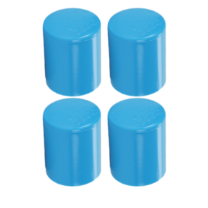 ฝาครอบ พีวีซี ฝาครอบพีวีซี ฝาครอบ PVC ฝาครอบPVC ขนาด 1.1/2" (1 นิ้วครึ่ง) จำนวน 4 ชิ้น/แพ็ค : ดี.เอส.เอ.ไอ (DSAI) DSAI.SET.084