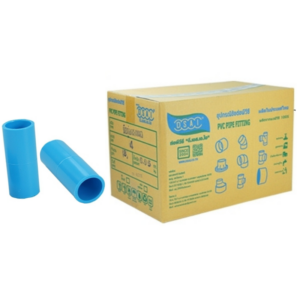 ข้อต่อหนา พีวีซี ข้อต่อตรงหนา พีวีซี ข้อต่อหนา PVC ข้อต่อตรงPVC ขนาด 4" (4นิ้ว) : ดี.เอส.เอ.ไอ (DSAI) DSAI009