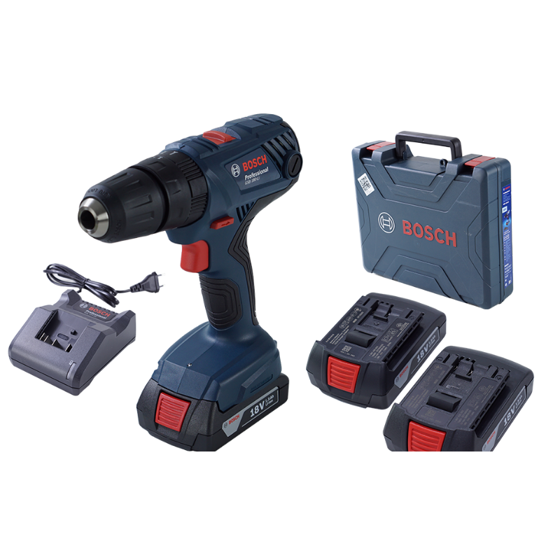 BOSCH บ๊อช บอช บอส สว่าน GSB 180Li สว่านกระแทก ไร้สาย 18โวลท์ GSB180Li สว่านไร้สายราคาถูก 18Vot (Standard Set) BOSCH.GSB07