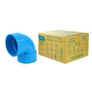 ข้องอบาง90 พีวีซี ข้องอ90บางพีวีซี ข้องอบาง90PVC ข้องอ90บางPVC ขนาด 8" (8นิ้ว) : ดี.เอส.เอ.ไอ (DSAI) DSAI145