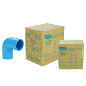 ข้องอ พีวีซี ข้องอพีวีซี ข้องอหนา PVC ข้องอPVC 90องศา 3/4" (หกหุน) ดี.เอส.เอ.ไอ (DSAI) DSAI011