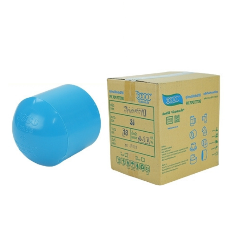 ฝาครอบ พีวีซี ฝาครอบพีวีซี ฝาครอบ PVC ฝาครอบPVC ขนาด 3" (3 นิ้ว) : ดี.เอส.เอ.ไอ (DSAI) DSAI086