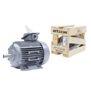 มอเตอร์ ฮิตาชิ HITACHI มอเตอร์ไฟฟ้า 1.0HP(0.75kw) 2Pole 3เฟส(220/380V) รุ่น TFO-K ขาตั้ง 412019TR03 HIM27