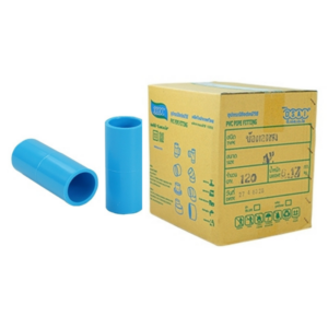 ข้อต่อหนา พีวีซี ข้อต่อตรงหนา พีวีซี ข้อต่อหนา PVC ข้อต่อตรงPVC ขนาด 1" (1นิ้ว) : ดี.เอส.เอ.ไอ (DSAI) DSAI003