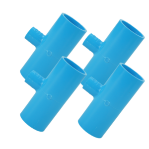 สามทางลดหนา สามตาลดหนาพีวีซี สามทางลดหนา ขนาด 1.1/2" x 1/2" (1นิ้วครึ่ง ลด 4หุน) จำนวน 4 ชิ้น/แพ็ค : ดี.เอส.เอ.ไอ (DSAI) DSAI.SET.051