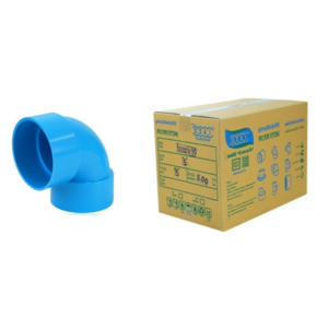 ข้องอบาง90 พีวีซี ข้องอ90บางพีวีซี ข้องอบาง90PVC ข้องอ90บางPVC ขนาด 5" (5นิ้ว) : ดี.เอส.เอ.ไอ (DSAI) DSAI143