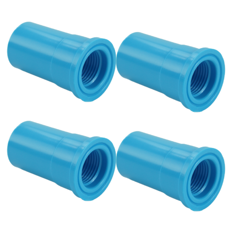 ข้อต่อเกลียวใน พีวีซี ข้อต่อเกลียวใน PVC ขนาด 1.1/4" (1 นิ้ว 2 หุน) จำนวน 4 ชิ้น/แพ็ค : ดี.เอส.เอ.ไอ (DSAI) DSAI.SET.065