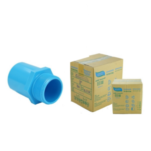 ข้อต่อเกลียวนอก พีวีซี ข้อต่อเกลียวนอกพีวีซี ข้อต่อเกลียวนอก PVC ขนาด 2" (2 นิ้ว) : ดี.เอส.เอ.ไอ (DSAI) DSAI076