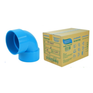 ข้องอบาง90 พีวีซี ข้องอ90บางพีวีซี ข้องอบาง90PVC ข้องอ90บางPVC ขนาด 3" (3นิ้ว) : ดี.เอส.เอ.ไอ (DSAI) DSAI141