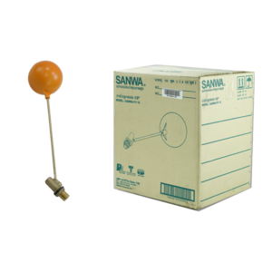 ลูกลอย ซันวา SANWA ขนาด 1/2 (4หุน) รูกลอย ลูกรอย รูกรอย ลูกร้อย ลุกรอย ซันวา ซันว่า ทองเหลือง SANWA62