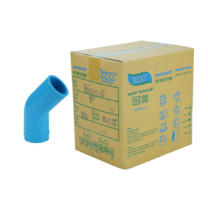 ข้องอ พีวีซี ข้องอพีวีซี ข้องอหนา PVC ข้องอPVC 45องศา ขนาด 1" (1นิ้ว): ดี.เอส.เอ.ไอ (DSAI) DSAI030