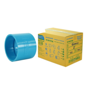 ข้อต่อบาง พีวีซี ข้อต่อตรงบางพีวีซี ข้อต่อบาง PVC ข้อต่อตรงบางPVC ขนาด 2" (2นิ้ว) : ดี.เอส.เอ.ไอ (DSAI) DSAI107