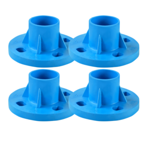 ข้อต่อหน้าจานพีวีซี ชนิด10K ข้อต่อหน้าจานPVC ชนิด10K ขนาด 2" (2นิ้ว) จำนวน 4 ชิ้น/แพ็ค : ดี.เอส.เอ.ไอ (DSAI) DSAI.SET.094