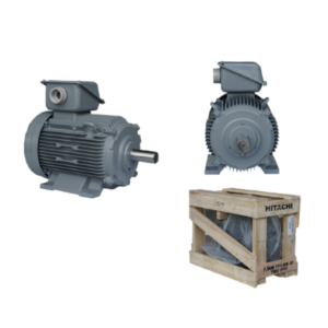 มอเตอร์ ฮิตาชิ HITACHI มอเตอร์ไฟฟ้า 7.5HP(5.50kw) 4Pole 3เฟส(380/415V) รุ่น TFO-KK ขาตั้ง 41207TM03 HIM19
