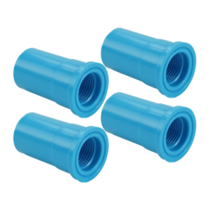 ข้อต่อเกลียวใน พีวีซี ข้อต่อเกลียวใน PVC ขนาด 3/4" (6 หุน) จำนวน 4 ชิ้น/แพ็ค : ดี.เอส.เอ.ไอ (DSAI) DSAI.SET.063