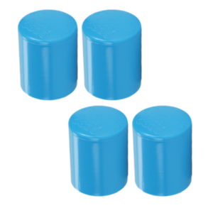 ฝาครอบ พีวีซี ฝาครอบพีวีซี ฝาครอบ PVC ฝาครอบPVC ขนาด 3/4" (6 หุน) จำนวน 4 ชิ้น/แพ็ค : ดี.เอส.เอ.ไอ (DSAI) DSAI.SET.082