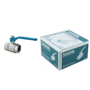 บอลวาล์ว บอลวาล์วซันวา SANWA ขนาด 1.1/4 (1นิ้ว สองหุน) บอนวาว บอลวาล บอลวาวล์ ซันวา ซันว่า ทองเหลือง SANWA16