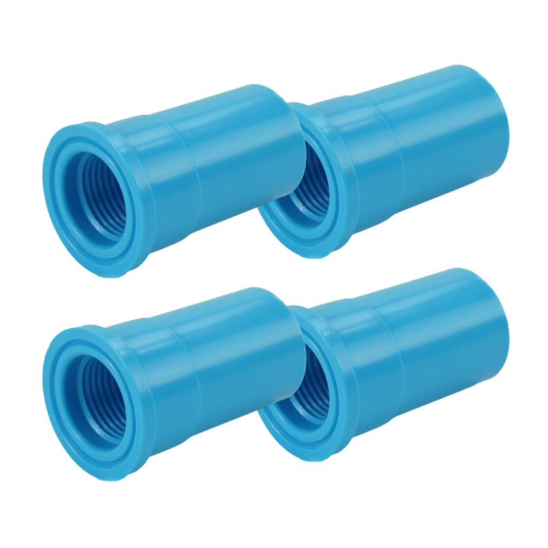 ข้อต่อเกลียวใน พีวีซี ข้อต่อเกลียวใน PVC ขนาด 1.1/2" (1 นิ้ว ครึ่ง) จำนวน 4 ชิ้น/แพ็ค : ดี.เอส.เอ.ไอ (DSAI) DSAI.SET.066