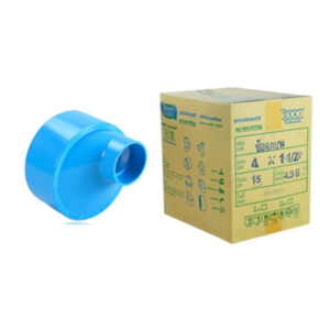 ข้อต่อบางลดพีวีซี ข้อลดบางพีวีซี ข้อต่อบางลดPVC ข้อลดบางPVC ขนาด 4"x1.1/2" (4นิ้ว ลด 1นิ้วครึ่ง) : ดี.เอส.เอ.ไอ (DSAI) DSAI116