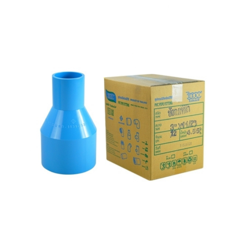 ข้อต่อลดหนาพีวีซี ข้อลดหนาพีวีซี ข้อต่อลดหนา PVC ข้อลดหนา PVC ขนาด 3"x1.1/2" (3นิ้วลด1นิ้วครึ่ง) : ดี.เอส.เอ.ไอ (DSAI) DSAI044