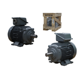 มอเตอร์ ฮิตาชิ HITACHI มอเตอร์ไฟฟ้า 7.5HP(5.50kw) 2Pole 3เฟส(380/415V) รุ่น TFO-KK ขาตั้ง 412111TR04 HIM31