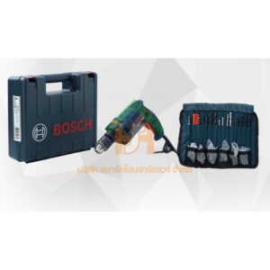 BOSCH บ๊อช บอช บอส สว่าน GSB 16RE GSB16RE สว่านกระแทก 16มิล(5หุน) Promote Set BOSCH.GSB04