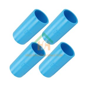 ข้อต่อหนา พีวีซี ข้อต่อตรงหนา พีวีซี ข้อต่อหนา PVC ข้อต่อตรง ขนาด 1" (1นิ้ว) จำนวน 4 ชิ้น/แพ็ค : ดี.เอส.เอ.ไอ (DSAI) DSAI.SET.003