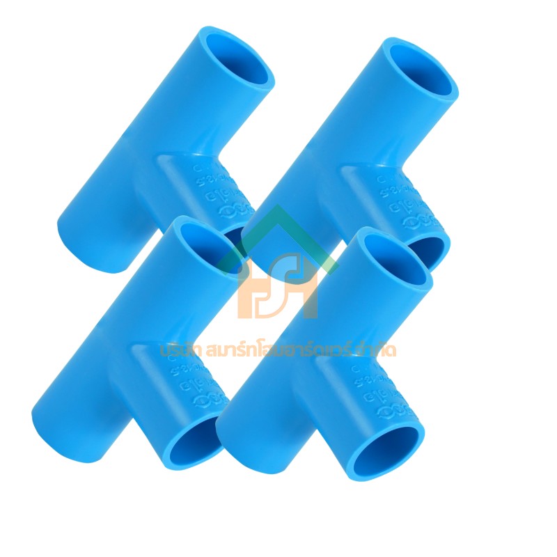 สามทางหนา พีวีซี สามทาง พีวีซี สามทางหนา PVC สามทางหนาPVC ขนาด 1/2" (4หุน) จำนวน 4 ชิ้น/แพ็ค : ดี.เอส.เอ.ไอ (DSAI) DSAI.SET.019