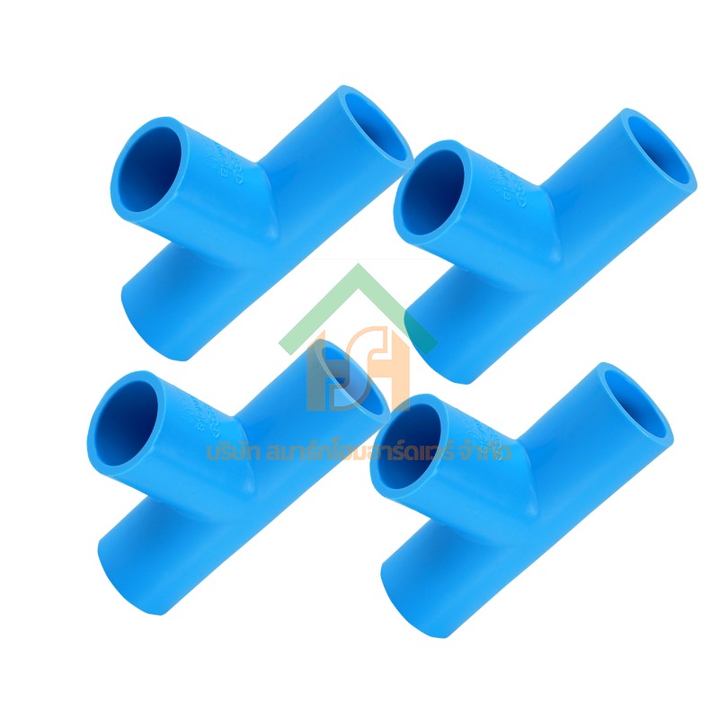 สามทางหนา พีวีซี สามทาง พีวีซี สามทางหนา PVC สามทางหนาPVC ขนาด 3/4" (6หุน) จำนวน 4 ชิ้น/แพ็ค : ดี.เอส.เอ.ไอ (DSAI) DSAI.SET.020