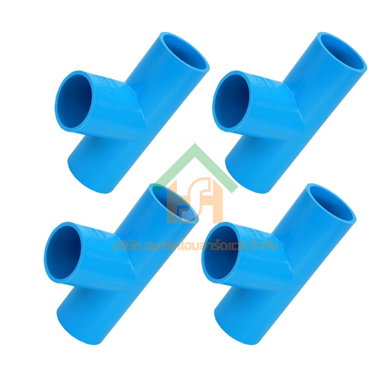 สามทางหนา พีวีซี สามทาง พีวีซี สามทางหนา PVC สามทางหนาPVC ขนาด 2" (2 นิ้ว) จำนวน 4 ชิ้น/แพ็ค : ดี.เอส.เอ.ไอ (DSAI) DSAI.SET.024