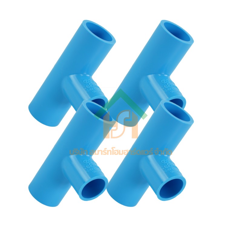 สามทางลดหนาพีวีซี สามตาลดหนาพีวีซี สามทางลดหนา ขนาด 1" x 1/2" (1นิ้ว ลด 4หุน) จำนวน 4 ชิ้น/แพ็ค : ดี.เอส.เอ.ไอ (DSAI) DSAI.SET.049