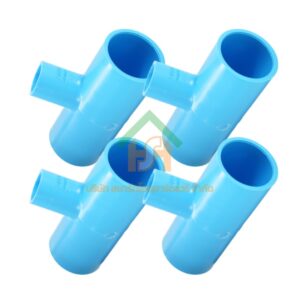 สามทางลดหนา สามตาลดหนาพีวีซี สามทางลดหนา ขนาด 1.1/2" x 3/4" (1นิ้วครึ่ง ลด 6หุน) จำนวน 4 ชิ้น/แพ็ค : ดี.เอส.เอ.ไอ (DSAI) DSAI.SET.052