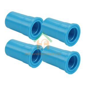 ข้อต่อเกลียวใน พีวีซี ข้อต่อเกลียวใน PVC ขนาด 1" (1 นิ้ว) จำนวน 4 ชิ้น/แพ็ค : ดี.เอส.เอ.ไอ (DSAI) DSAI.SET.064
