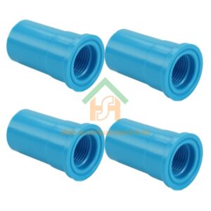 ข้อต่อเกลียวใน พีวีซี ข้อต่อเกลียวใน PVC ขนาด 1.1/4" (1 นิ้ว 2 หุน) จำนวน 4 ชิ้น/แพ็ค : ดี.เอส.เอ.ไอ (DSAI) DSAI.SET.065