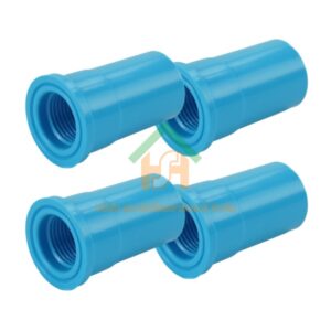 ข้อต่อเกลียวใน พีวีซี ข้อต่อเกลียวใน PVC ขนาด 1.1/2" (1 นิ้ว ครึ่ง) จำนวน 4 ชิ้น/แพ็ค : ดี.เอส.เอ.ไอ (DSAI) DSAI.SET.066