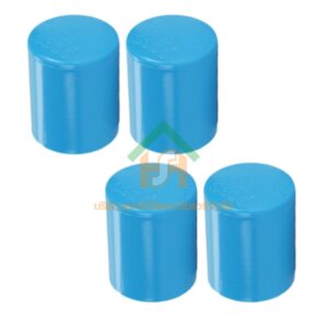 ฝาครอบ พีวีซี ฝาครอบพีวีซี ฝาครอบ PVC ฝาครอบPVC ขนาด 3/4" (6 หุน) จำนวน 4 ชิ้น/แพ็ค : ดี.เอส.เอ.ไอ (DSAI) DSAI.SET.082