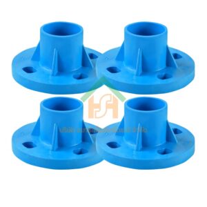 ข้อต่อหน้าจานพีวีซี ชนิด10K ข้อต่อหน้าจานPVC ชนิด10K ขนาด 2" (2นิ้ว) จำนวน 4 ชิ้น/แพ็ค : ดี.เอส.เอ.ไอ (DSAI) DSAI.SET.094