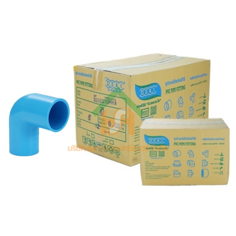 ข้องอ พีวีซี ข้องอพีวีซี ข้องอหนา PVC ข้องอPVC 90องศา ขนาด 4" (4นื้ว): ดี.เอส.เอ.ไอ (DSAI) DSAI018