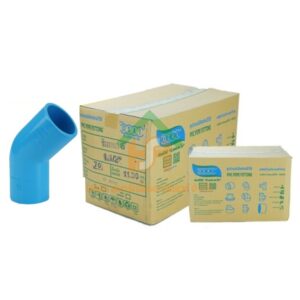 ข้องอ พีวีซี ข้องอพีวีซี ข้องอหนา PVC ข้องอPVC 45องศา ขนาด 1.1/2" (1นิ้วครึ่ง): ดี.เอส.เอ.ไอ (DSAI) DSAI031