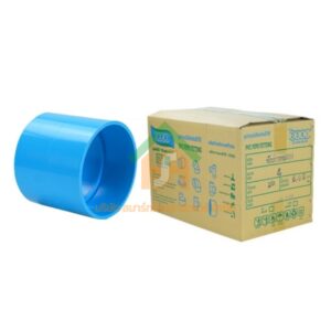 ข้อต่อบาง พีวีซี ข้อต่อตรงบางพีวีซี ข้อต่อบาง PVC ข้อต่อตรงบางPVC ขนาด 4" (4นิ้ว) : ดี.เอส.เอ.ไอ (DSAI) DSAI109