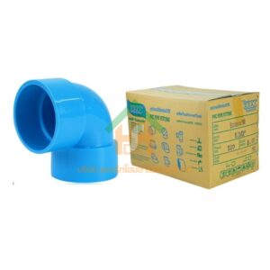 ข้องอบาง90 พีวีซี ข้องอ90บางพีวีซี ข้องอบาง90PVC ข้องอ90บางPVC ขนาด 1.1/2" (1นิ้ว ครึ่ง) : ดี.เอส.เอ.ไอ (DSAI) DSAI138