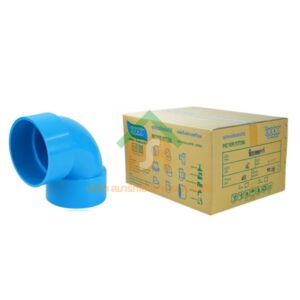 ข้องอบาง90 พีวีซี ข้องอ90บางพีวีซี ข้องอบาง90PVC ข้องอ90บางPVC ขนาด 4" (4นิ้ว) : ดี.เอส.เอ.ไอ (DSAI) DSAI142
