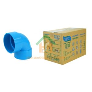 ข้องอบาง90 พีวีซี ข้องอ90บางพีวีซี ข้องอบาง90PVC ข้องอ90บางPVC ขนาด 5" (5นิ้ว) : ดี.เอส.เอ.ไอ (DSAI) DSAI143