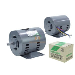 มอเตอร์ ฮิตาชิ HITACHI มอเตอร์ไฟฟ้า 1/4HP(0.18kw) 4Pole 1เฟส(220V) รุ่น EFOU-KT สปลิตเฟสสตาร์ท 412002TT01 HIM01
