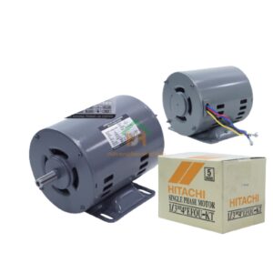 มอเตอร์ ฮิตาชิ HITACHI มอเตอร์ไฟฟ้า 1/3HP(0.25kw) 4Pole 1เฟส(220V) รุ่น EFOU-KT สปลิตเฟสสตาร์ท 412001TT01 HIM02